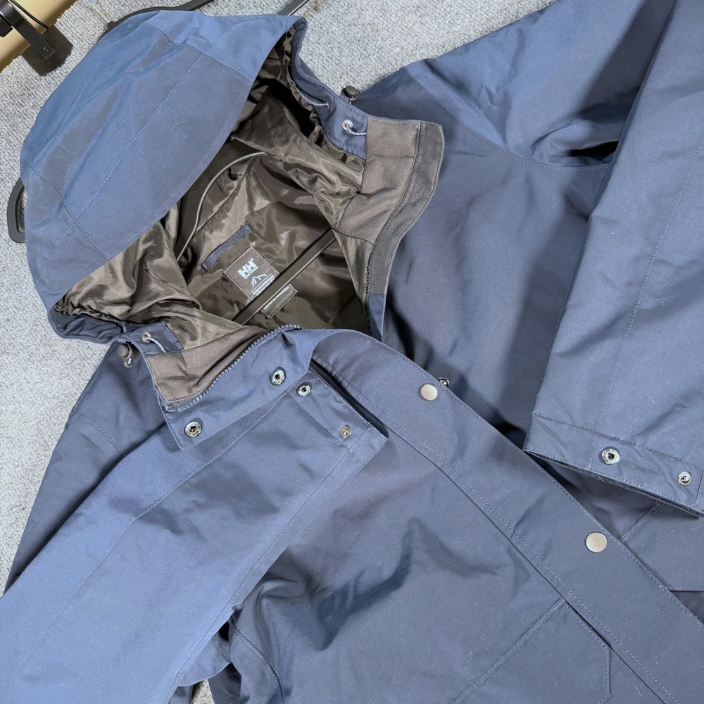 Helly Hansen W Hovin Insulated Jacket Navy Marine Primaloft Parka 63032 XL NWT